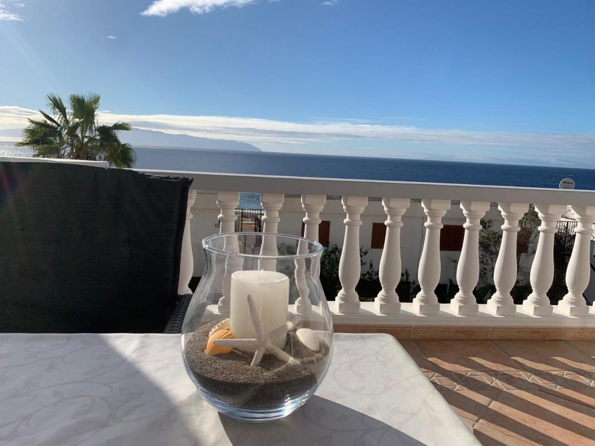 Ocean Pearl, Luxurioeses Haus, Meerblick, Grosse Sonnenterrasse, Teneriffa Sued, Los Gigantes, 600M Zum Strand, 200M Zum Ort, Ruhig Acantilado de los Gigantes Buitenkant foto