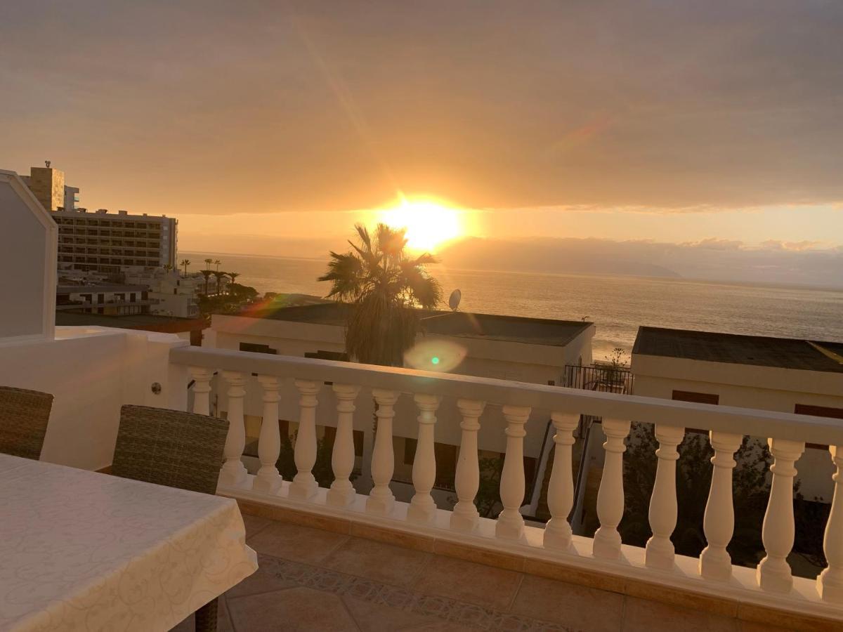 Ocean Pearl, Luxurioeses Haus, Meerblick, Grosse Sonnenterrasse, Teneriffa Sued, Los Gigantes, 600M Zum Strand, 200M Zum Ort, Ruhig Acantilado de los Gigantes Buitenkant foto
