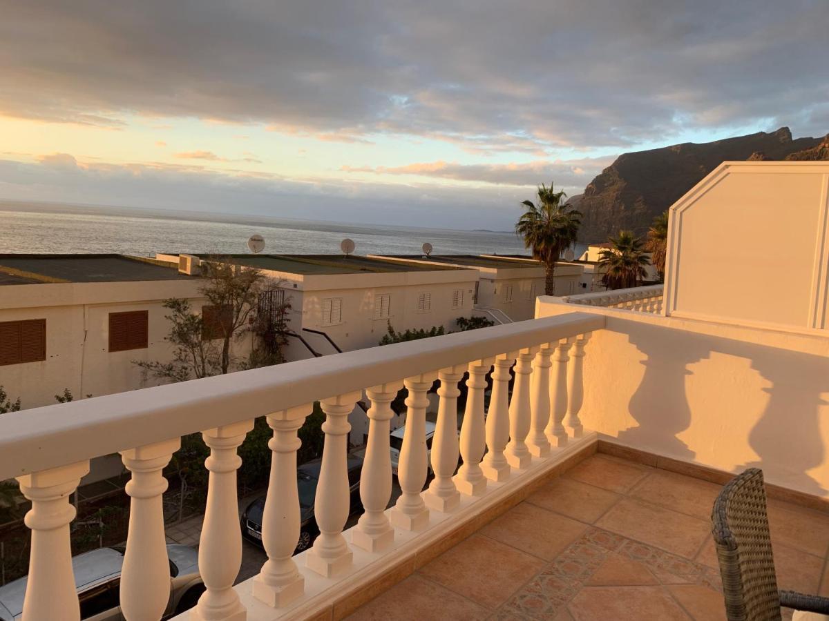 Ocean Pearl, Luxurioeses Haus, Meerblick, Grosse Sonnenterrasse, Teneriffa Sued, Los Gigantes, 600M Zum Strand, 200M Zum Ort, Ruhig Acantilado de los Gigantes Buitenkant foto