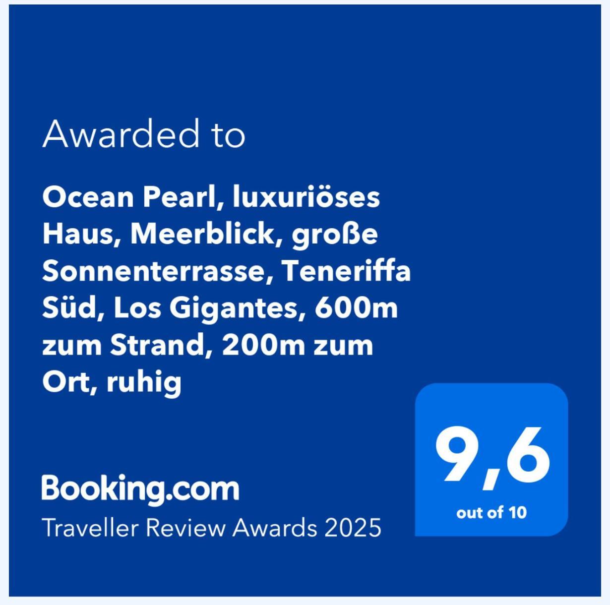 Ocean Pearl, Luxurioeses Haus, Meerblick, Grosse Sonnenterrasse, Teneriffa Sued, Los Gigantes, 600M Zum Strand, 200M Zum Ort, Ruhig Acantilado de los Gigantes Buitenkant foto